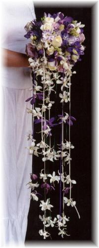 Trailing Bridal Bouquet